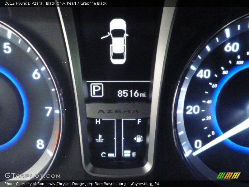 Black Onyx Pearl / Graphite Black 2013 Hyundai Azera