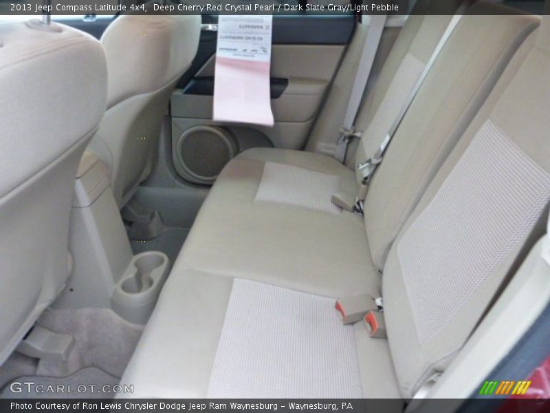 Deep Cherry Red Crystal Pearl / Dark Slate Gray/Light Pebble 2013 Jeep Compass Latitude 4x4