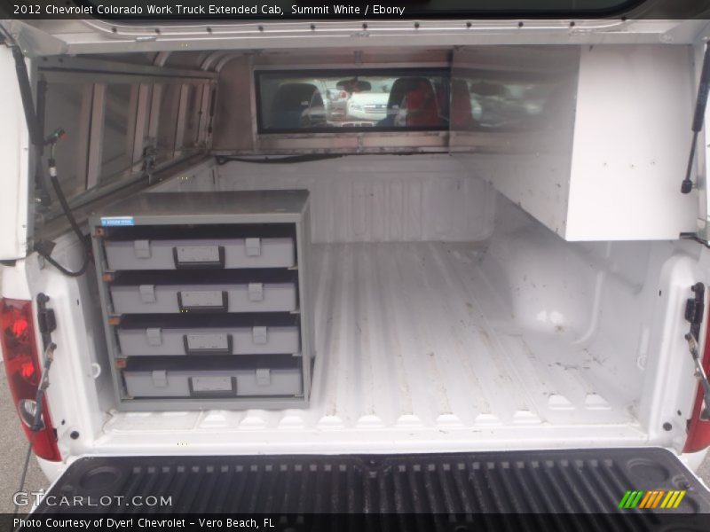 Summit White / Ebony 2012 Chevrolet Colorado Work Truck Extended Cab
