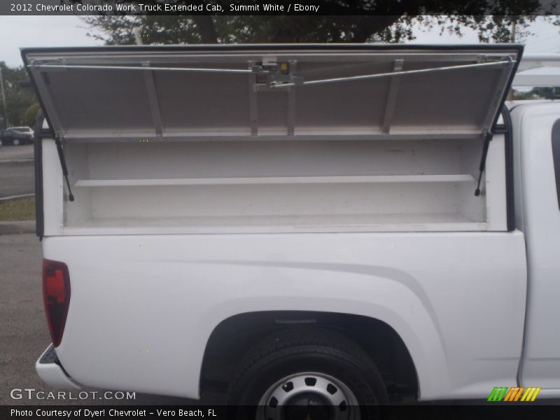 Summit White / Ebony 2012 Chevrolet Colorado Work Truck Extended Cab