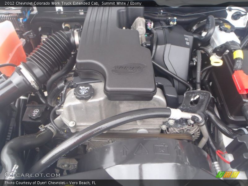 Summit White / Ebony 2012 Chevrolet Colorado Work Truck Extended Cab