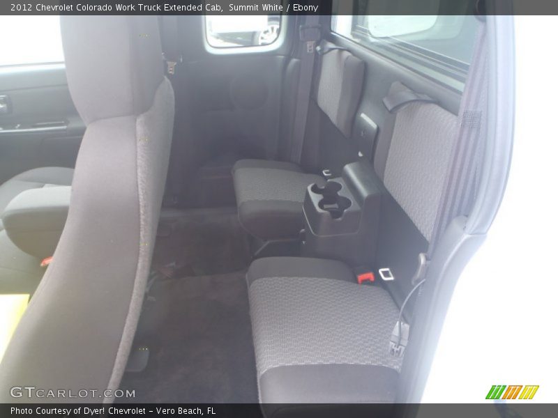 Summit White / Ebony 2012 Chevrolet Colorado Work Truck Extended Cab