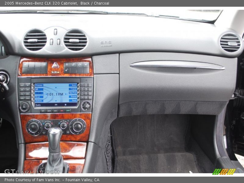 Black / Charcoal 2005 Mercedes-Benz CLK 320 Cabriolet