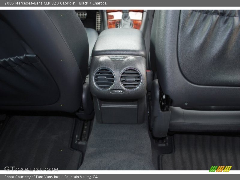 Black / Charcoal 2005 Mercedes-Benz CLK 320 Cabriolet