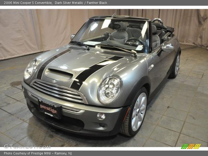 Dark Silver Metallic / Panther Black 2006 Mini Cooper S Convertible