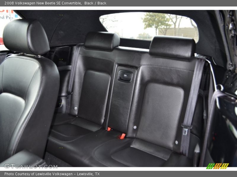 Black / Black 2008 Volkswagen New Beetle SE Convertible