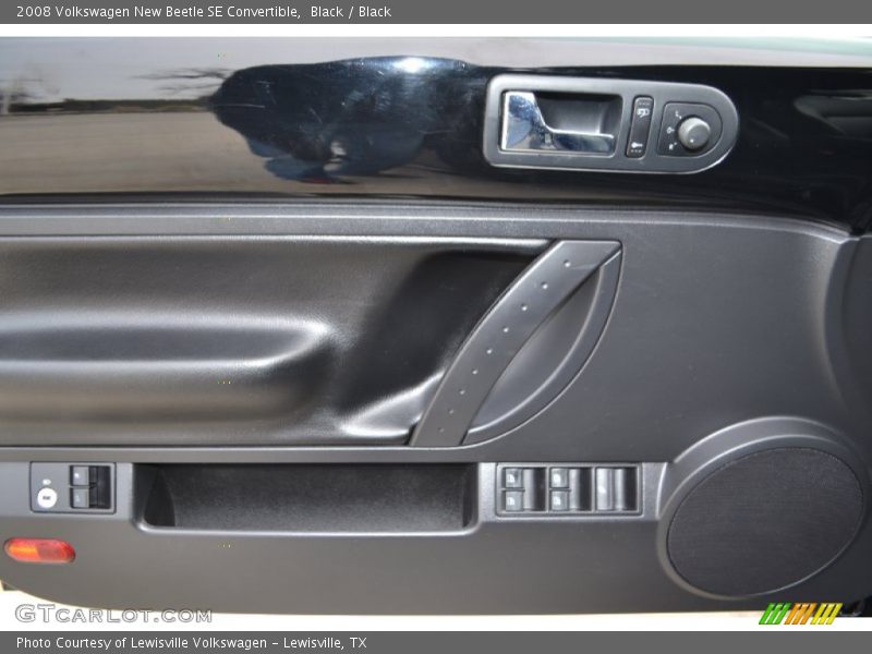 Black / Black 2008 Volkswagen New Beetle SE Convertible