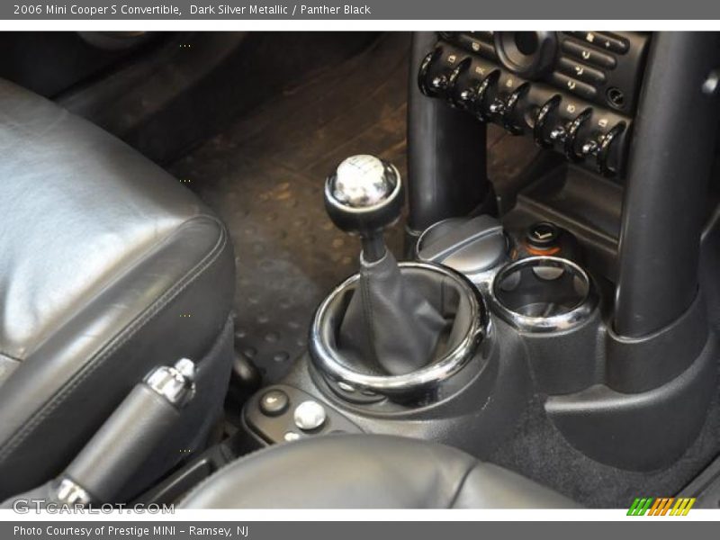 Dark Silver Metallic / Panther Black 2006 Mini Cooper S Convertible