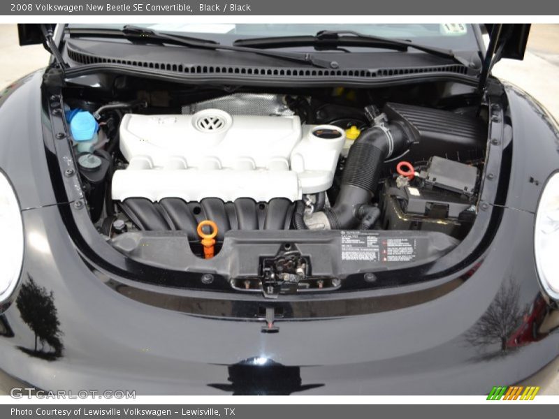 Black / Black 2008 Volkswagen New Beetle SE Convertible