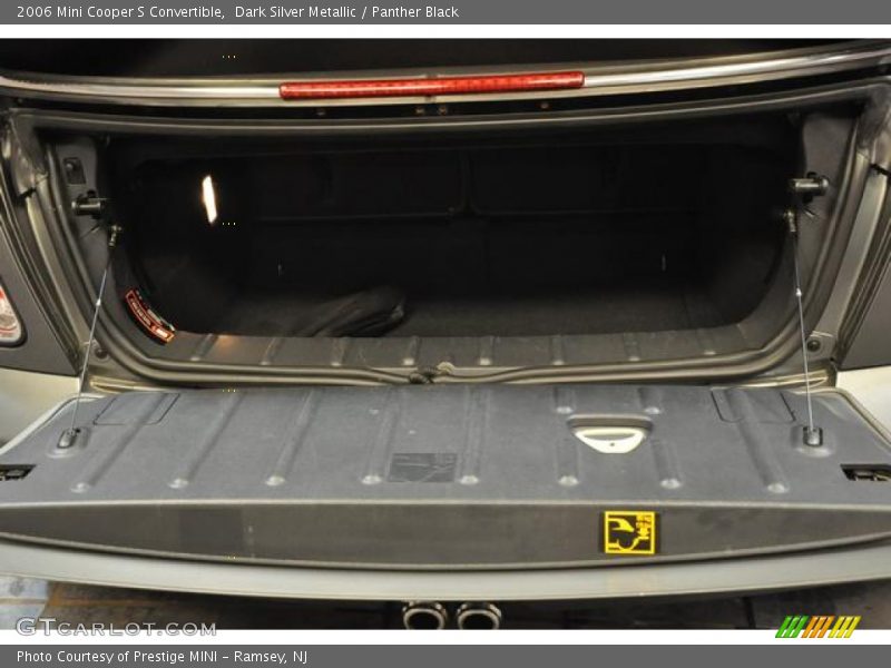 Dark Silver Metallic / Panther Black 2006 Mini Cooper S Convertible