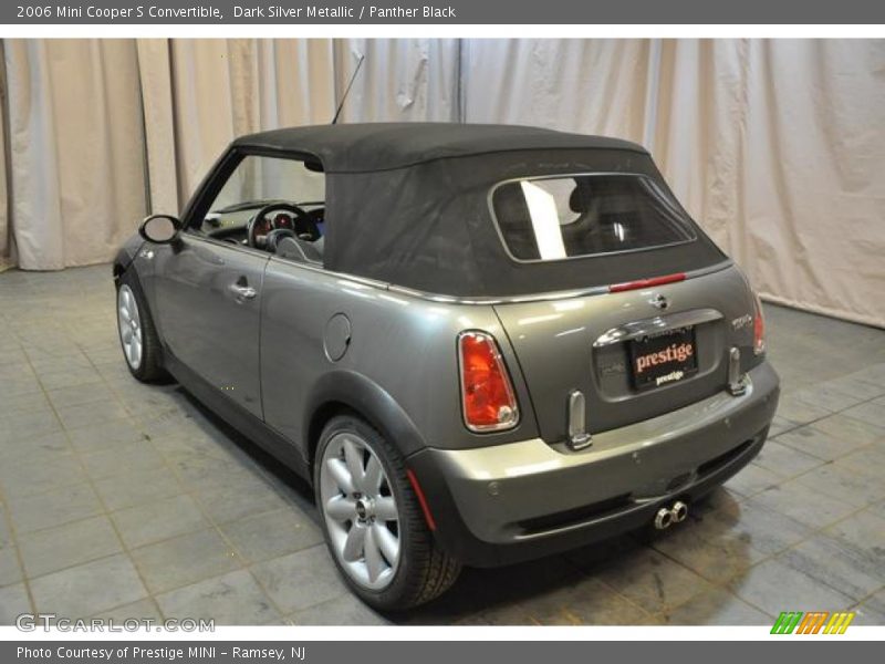 Dark Silver Metallic / Panther Black 2006 Mini Cooper S Convertible
