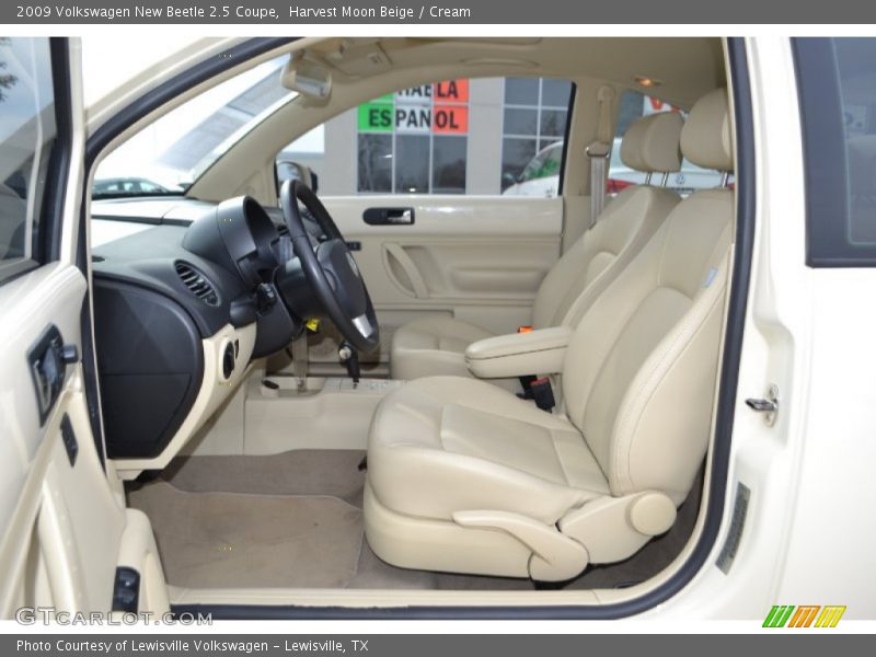 Harvest Moon Beige / Cream 2009 Volkswagen New Beetle 2.5 Coupe