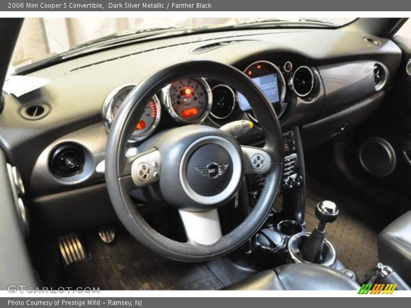 Dark Silver Metallic / Panther Black 2006 Mini Cooper S Convertible