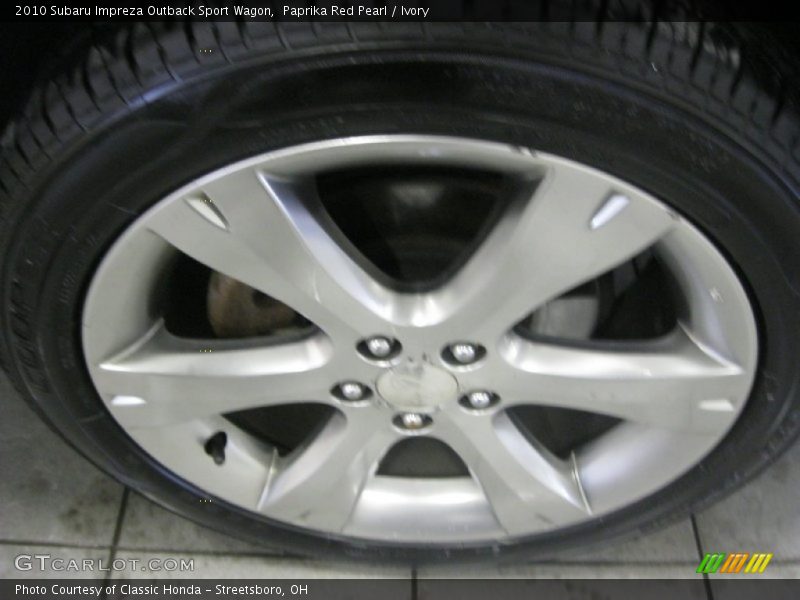 Paprika Red Pearl / Ivory 2010 Subaru Impreza Outback Sport Wagon