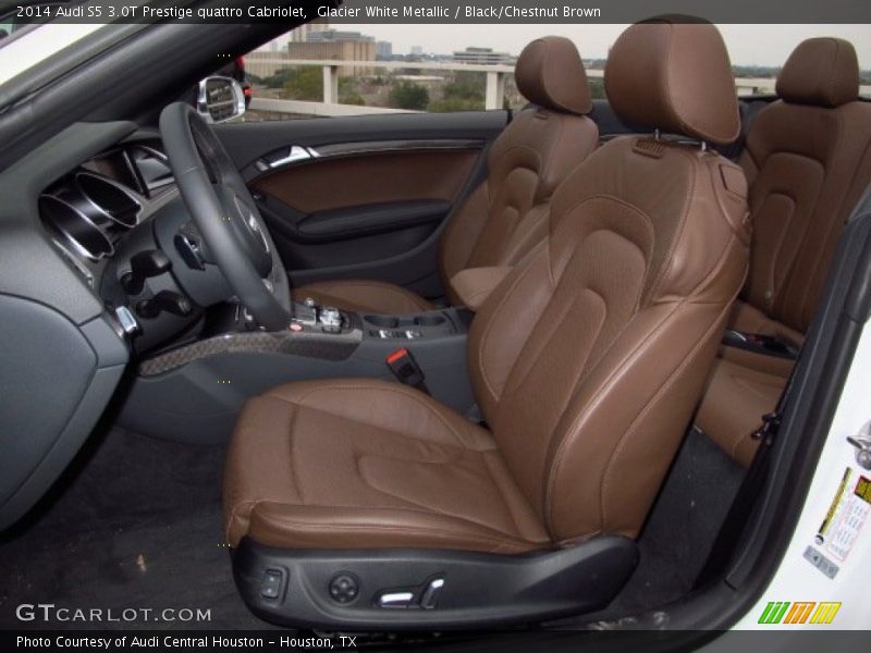 Front Seat of 2014 S5 3.0T Prestige quattro Cabriolet