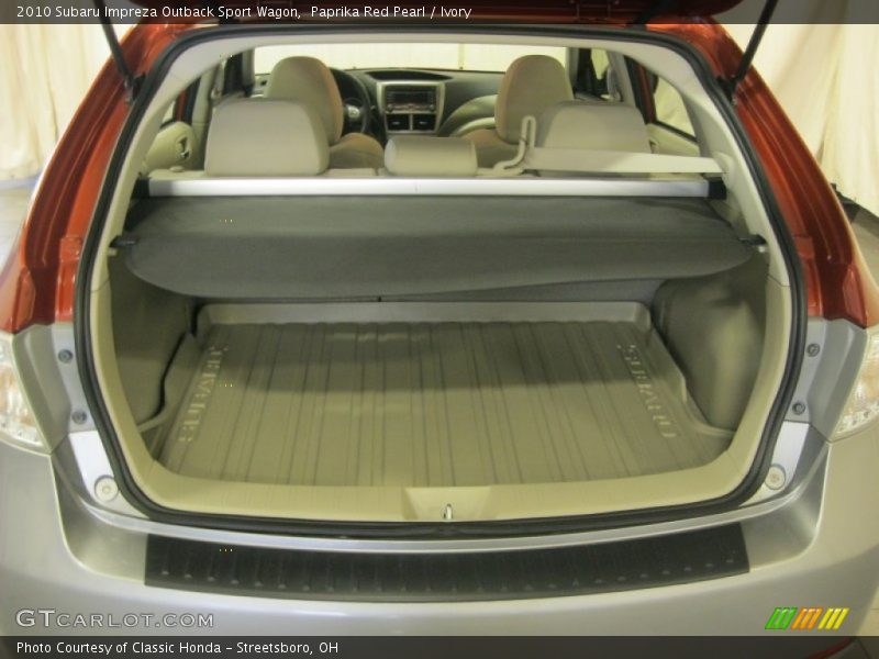 Paprika Red Pearl / Ivory 2010 Subaru Impreza Outback Sport Wagon