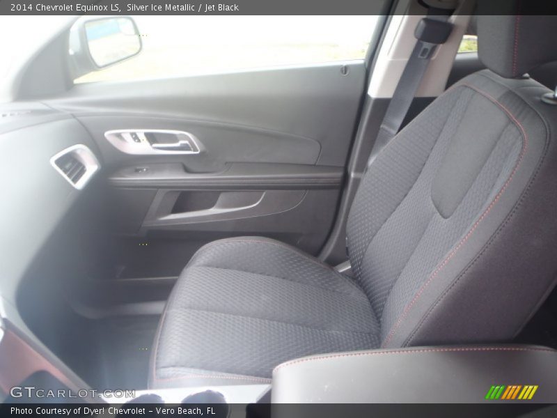 Silver Ice Metallic / Jet Black 2014 Chevrolet Equinox LS