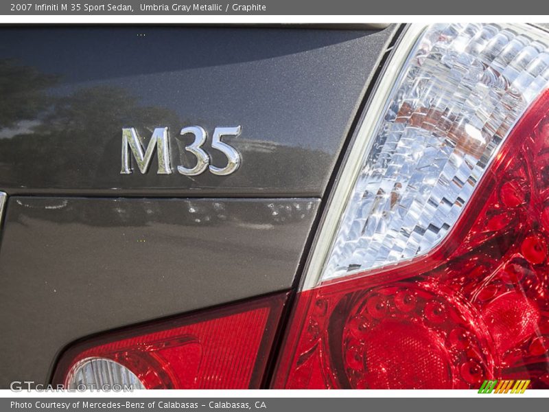 Umbria Gray Metallic / Graphite 2007 Infiniti M 35 Sport Sedan