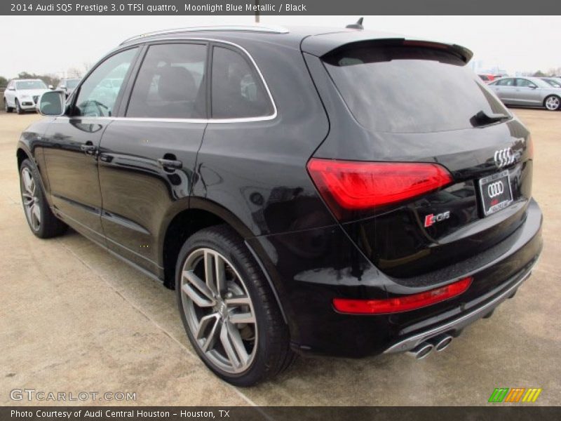 Moonlight Blue Metallic / Black 2014 Audi SQ5 Prestige 3.0 TFSI quattro