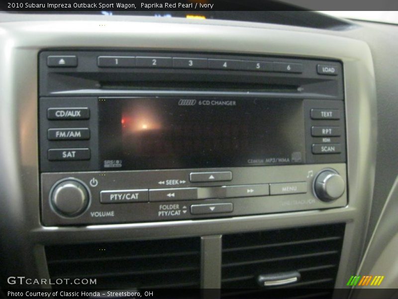 Paprika Red Pearl / Ivory 2010 Subaru Impreza Outback Sport Wagon