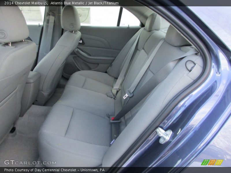 Atlantis Blue Metallic / Jet Black/Titanium 2014 Chevrolet Malibu LS