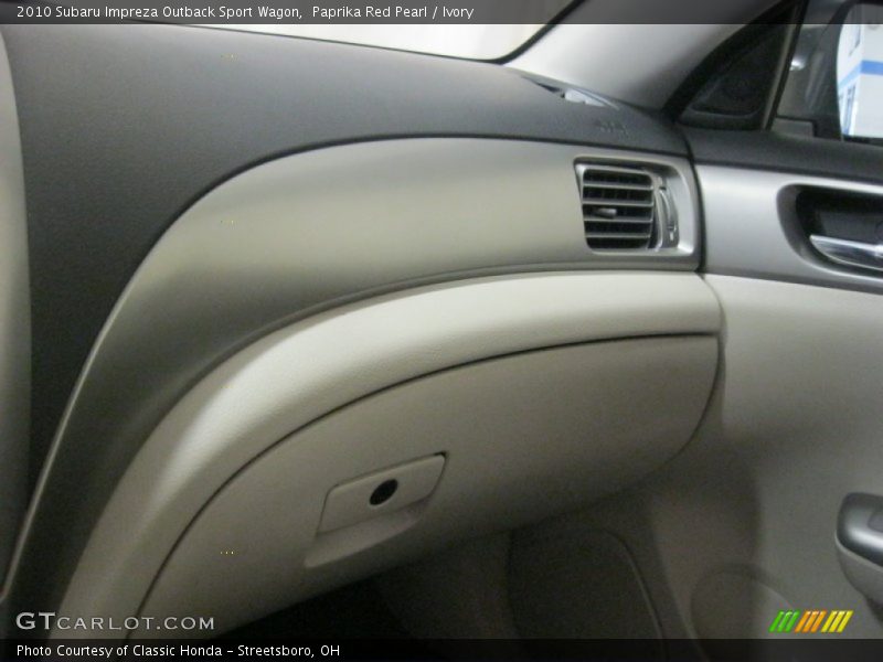 Paprika Red Pearl / Ivory 2010 Subaru Impreza Outback Sport Wagon