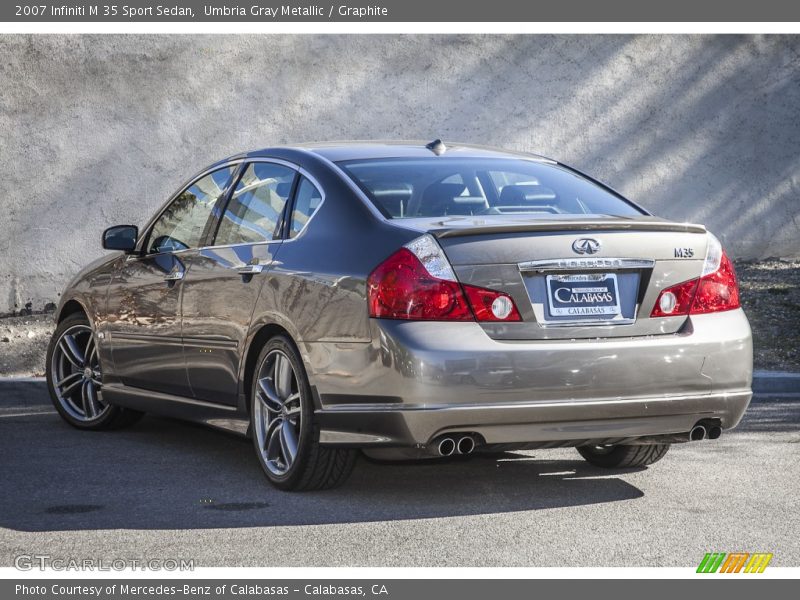 Umbria Gray Metallic / Graphite 2007 Infiniti M 35 Sport Sedan