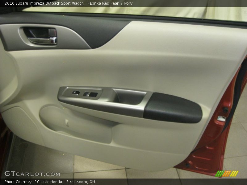 Paprika Red Pearl / Ivory 2010 Subaru Impreza Outback Sport Wagon