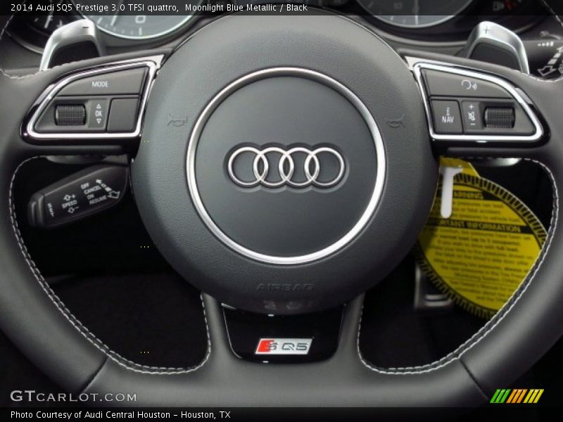 Moonlight Blue Metallic / Black 2014 Audi SQ5 Prestige 3.0 TFSI quattro