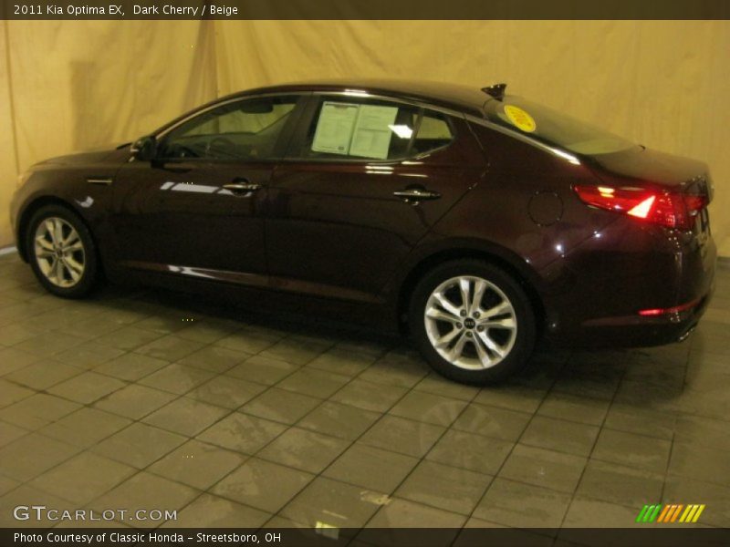 Dark Cherry / Beige 2011 Kia Optima EX