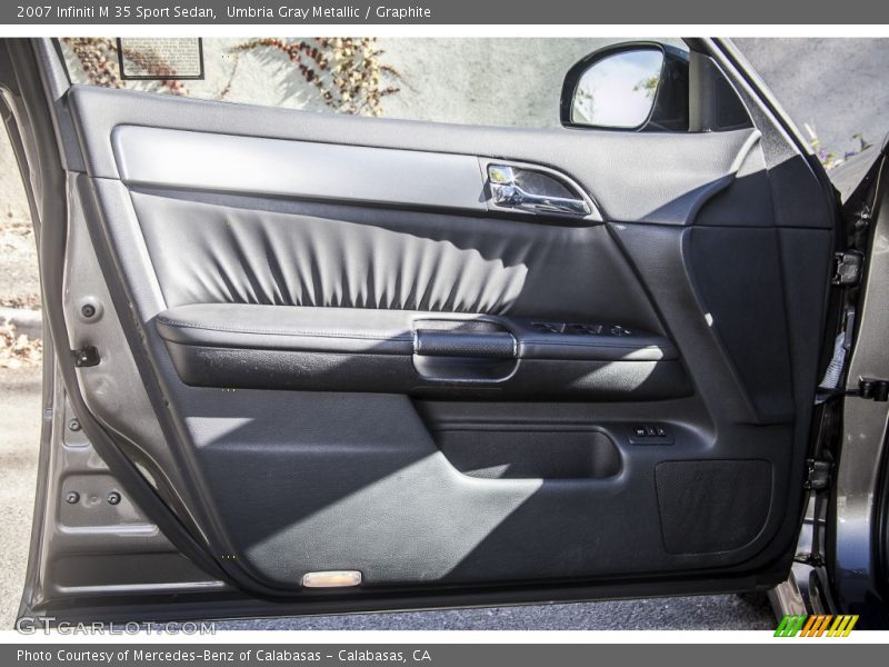 Door Panel of 2007 M 35 Sport Sedan