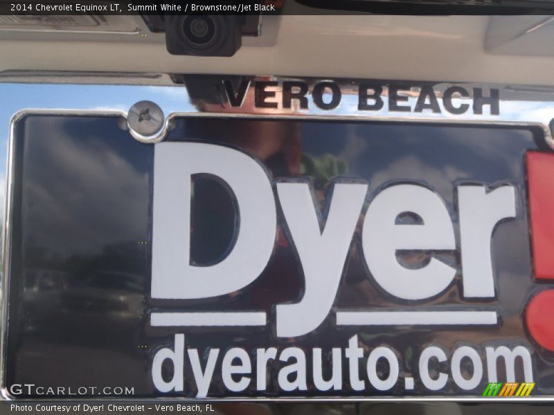 Summit White / Brownstone/Jet Black 2014 Chevrolet Equinox LT