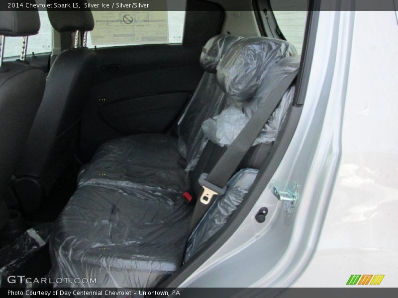 Silver Ice / Silver/Silver 2014 Chevrolet Spark LS