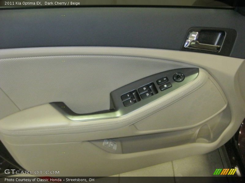 Dark Cherry / Beige 2011 Kia Optima EX