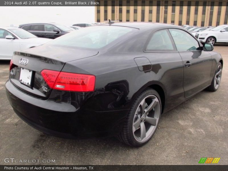 Brilliant Black / Black 2014 Audi A5 2.0T quattro Coupe