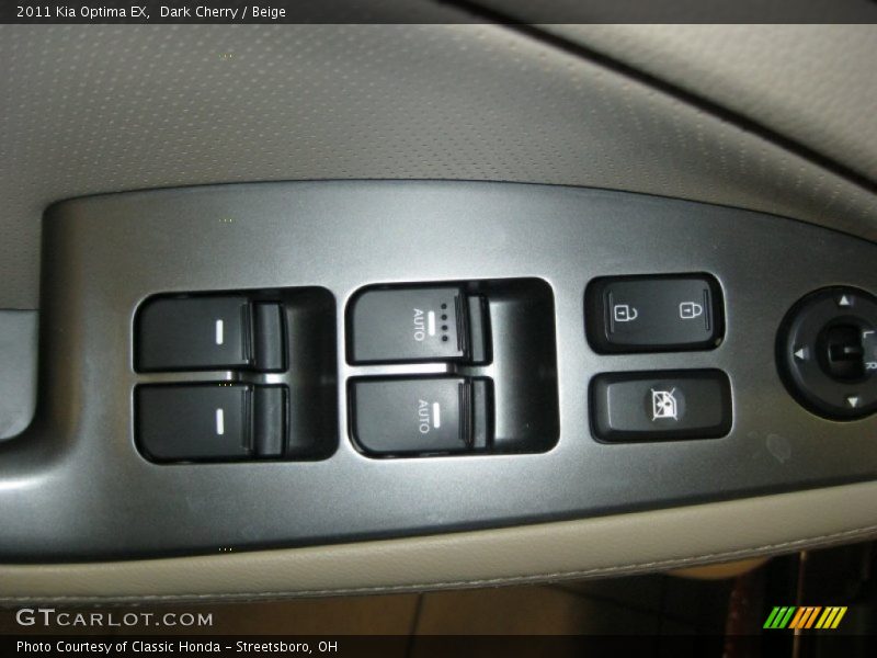 Dark Cherry / Beige 2011 Kia Optima EX