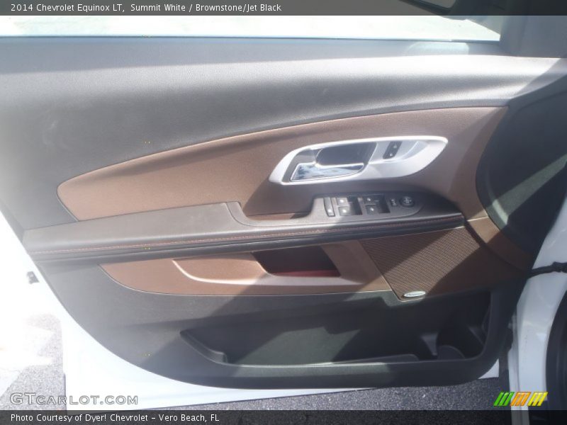 Summit White / Brownstone/Jet Black 2014 Chevrolet Equinox LT