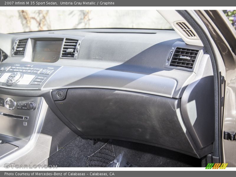 Umbria Gray Metallic / Graphite 2007 Infiniti M 35 Sport Sedan