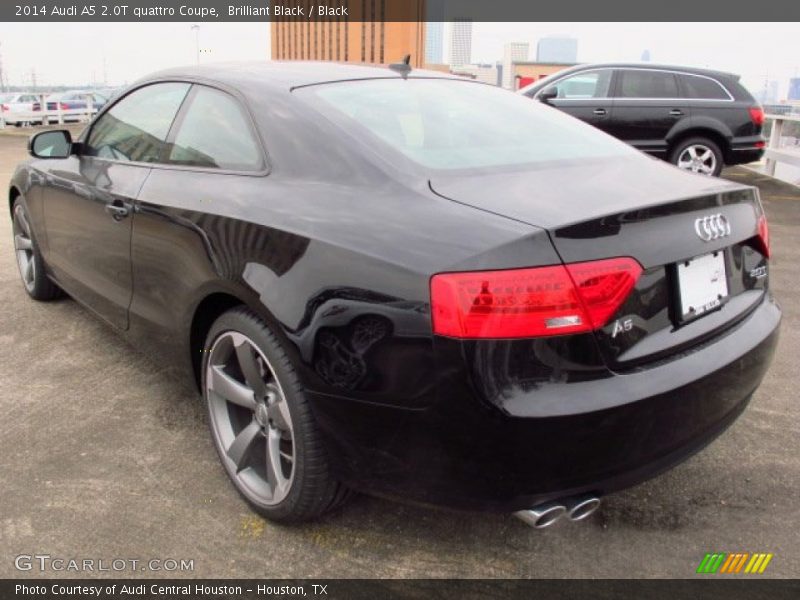 Brilliant Black / Black 2014 Audi A5 2.0T quattro Coupe