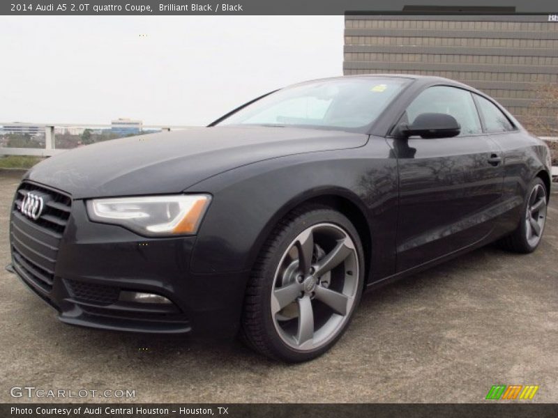 Brilliant Black / Black 2014 Audi A5 2.0T quattro Coupe