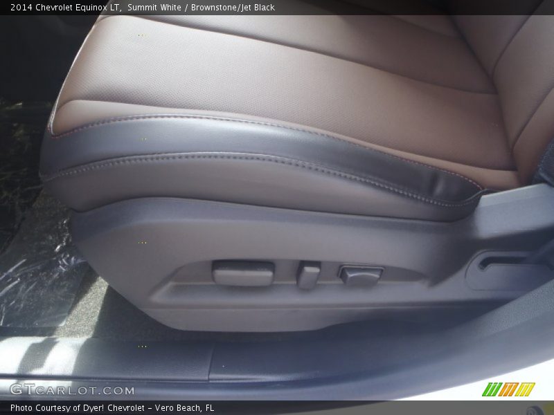 Summit White / Brownstone/Jet Black 2014 Chevrolet Equinox LT