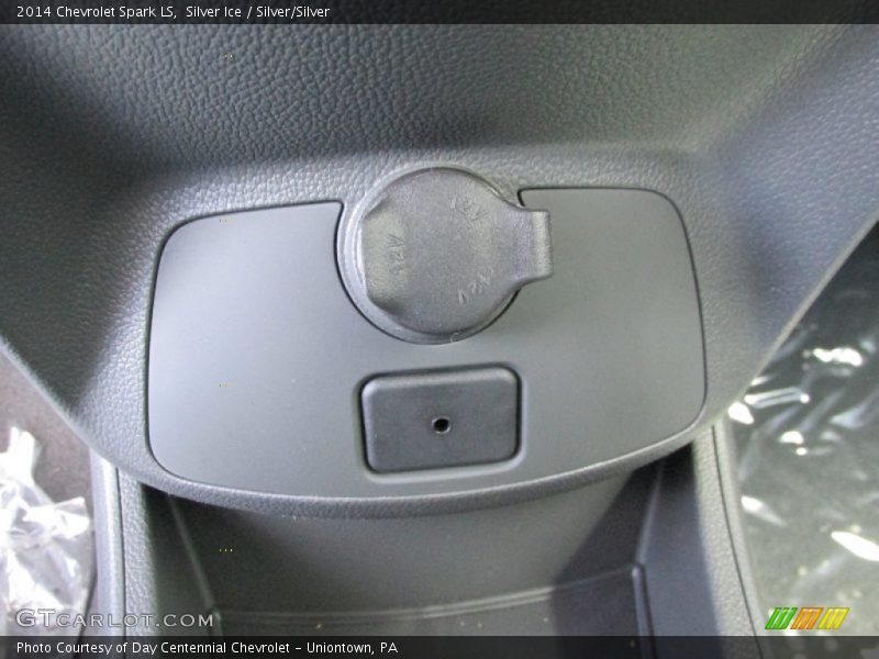 Silver Ice / Silver/Silver 2014 Chevrolet Spark LS