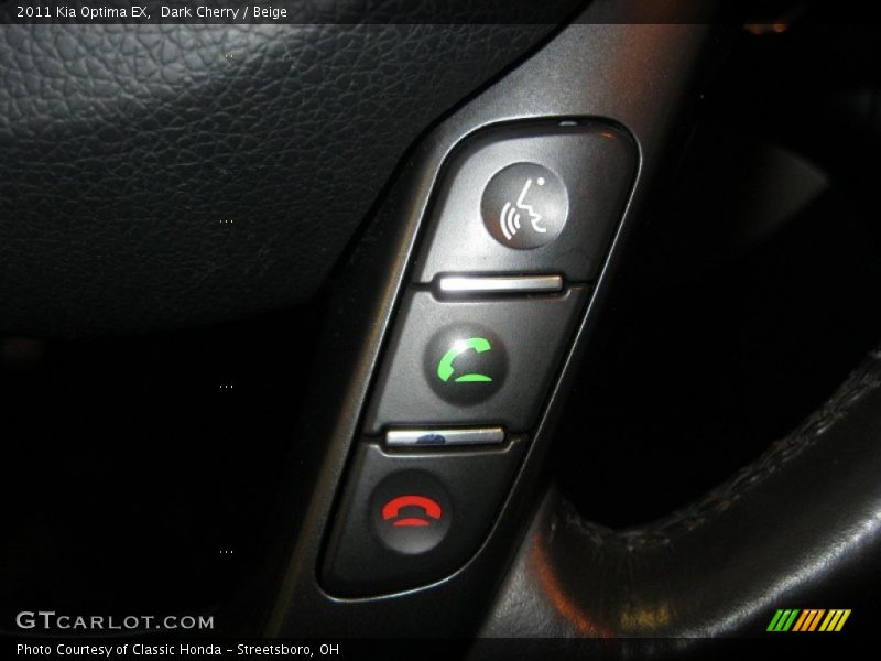 Dark Cherry / Beige 2011 Kia Optima EX