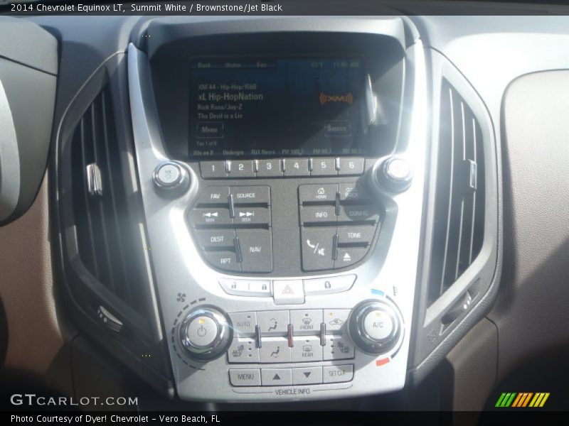 Summit White / Brownstone/Jet Black 2014 Chevrolet Equinox LT