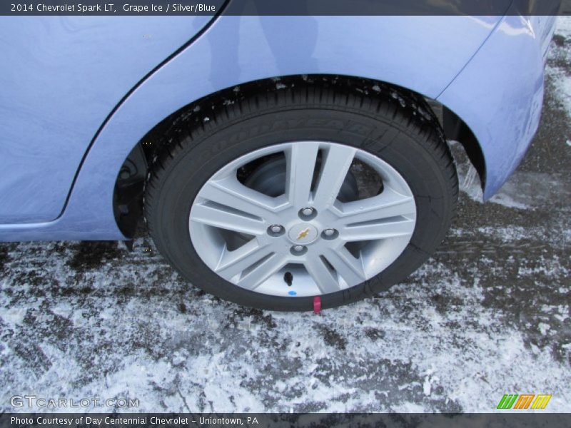 Grape Ice / Silver/Blue 2014 Chevrolet Spark LT