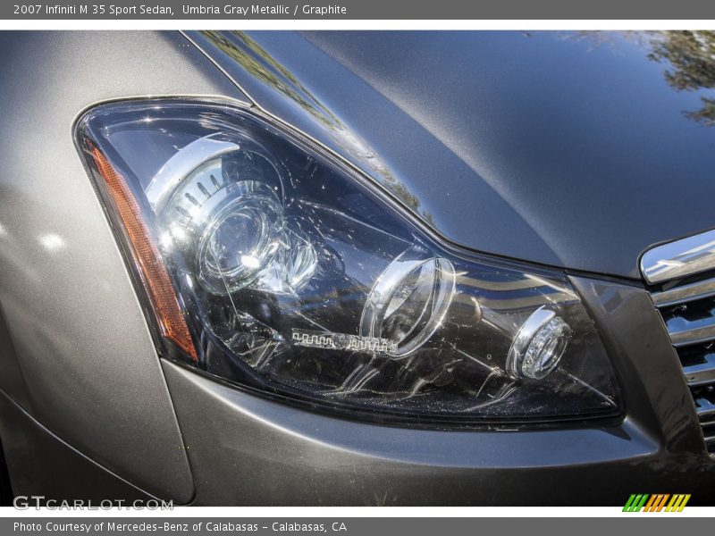 Umbria Gray Metallic / Graphite 2007 Infiniti M 35 Sport Sedan