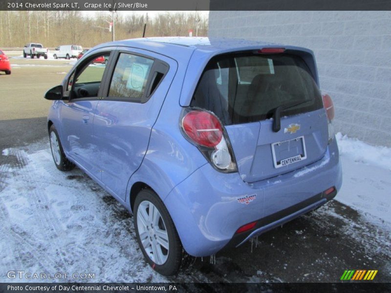 Grape Ice / Silver/Blue 2014 Chevrolet Spark LT