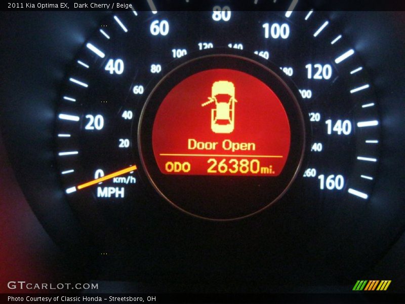 Dark Cherry / Beige 2011 Kia Optima EX