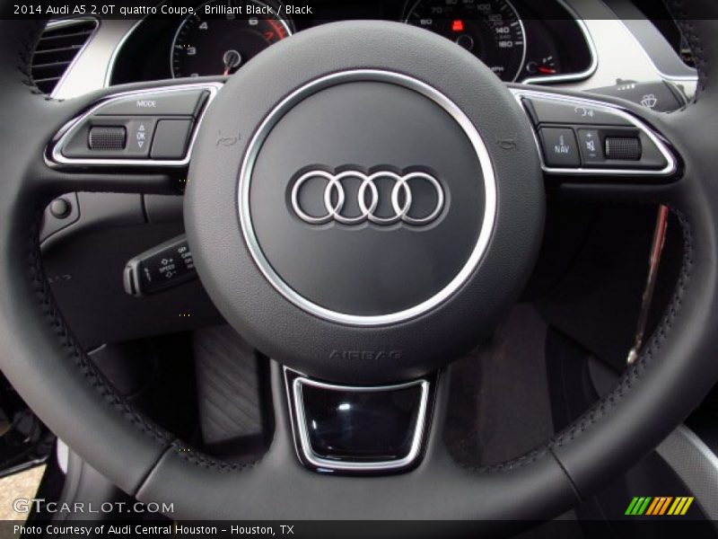 Brilliant Black / Black 2014 Audi A5 2.0T quattro Coupe