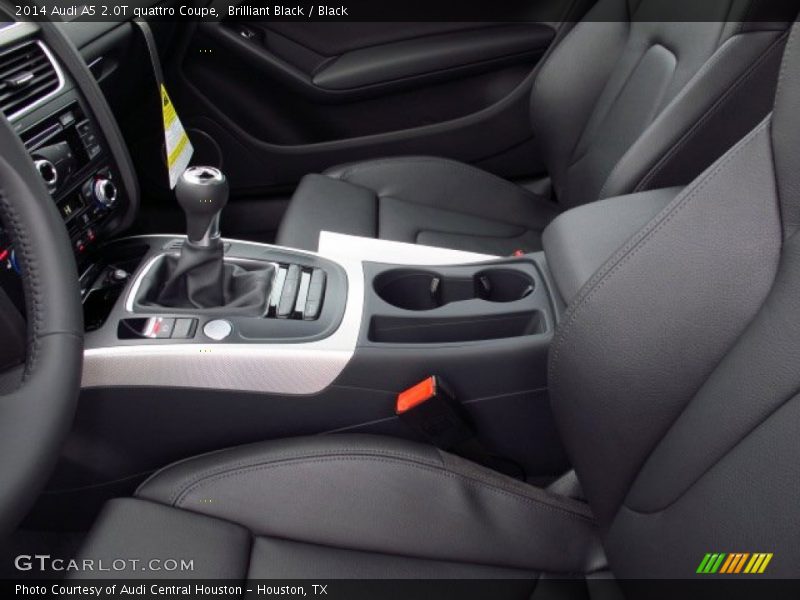 Brilliant Black / Black 2014 Audi A5 2.0T quattro Coupe